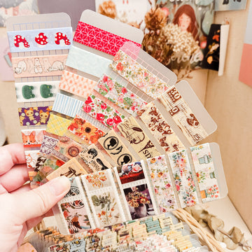 Floral and Foiled Washi Tape Sampler Set